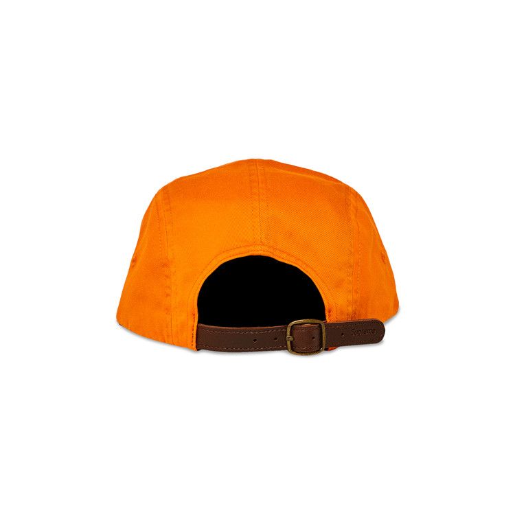 Buy Supreme Washed Chino Twill Camp Cap 'Light Orange' - FW23H61