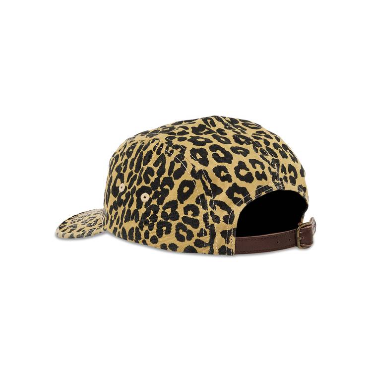 Supreme Washed Chino Twill Camp Cap (FW23) Leopard