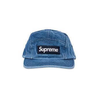 Buy Supreme Washed Chino Twill Camp Cap 'Denim' - FW23H61 DENIM | GOAT