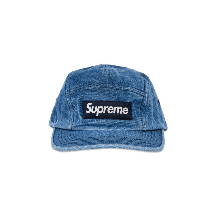 Supreme Washed Chino Twill Camp Cap 'Denim'