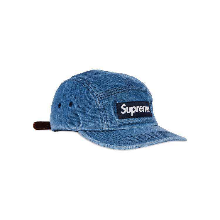 Supreme Washed Chino Twill Camp Cap 'Denim'