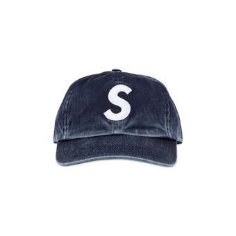 Buy Supreme Pigment Print S Logo 6-Panel 'Navy' - FW23H108 NAVY | GOAT