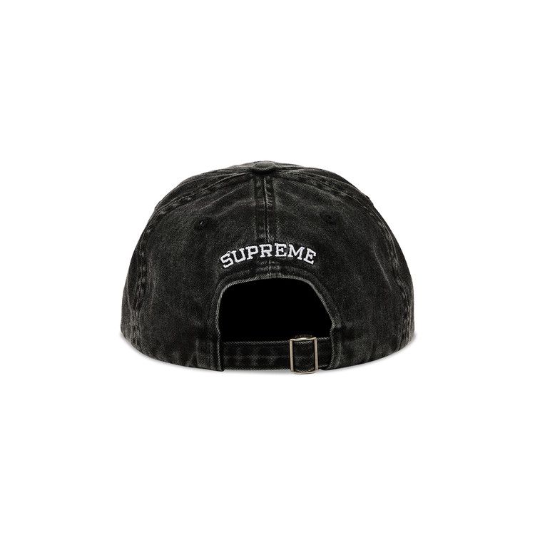 Supreme Pigment Print S Logo 6-Panel 'Black'