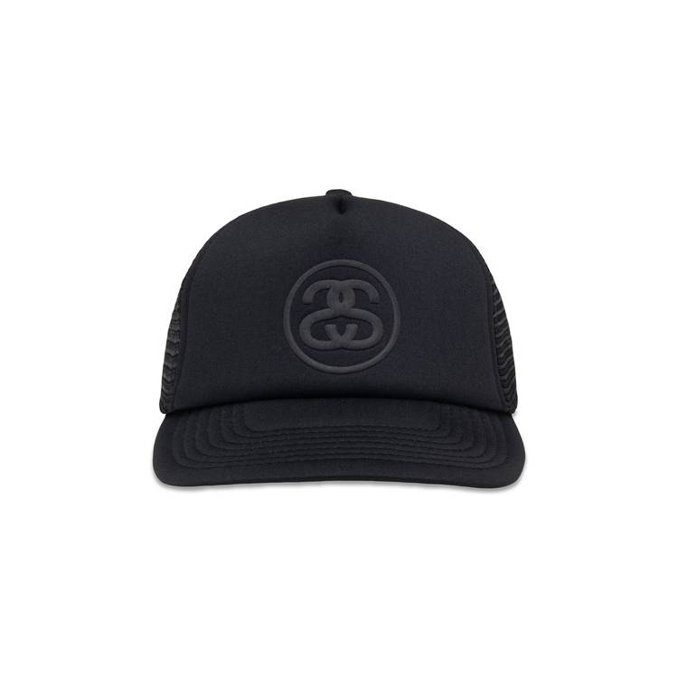 Buy Stussy Trucker SS-Link Snapback 'Black' - 1311113 BLAC | GOAT