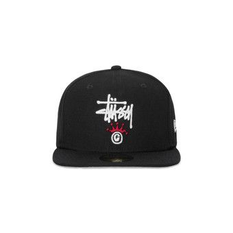 Buy Stussy x New Era 59Fifty Copyright Crown 'Black