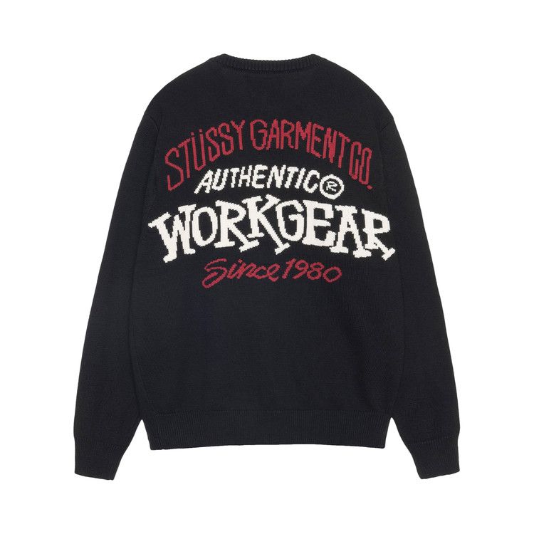 Stussy Authentic Workgear Sweater 'black'
