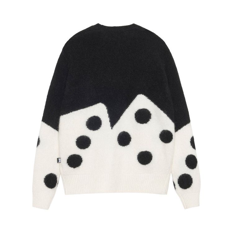Stussy Dice Fuzzy Crew Black