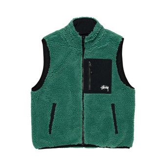 Stussy Sherpa vest S size パープル Stüssy Purple Sherpa Vest Stussy