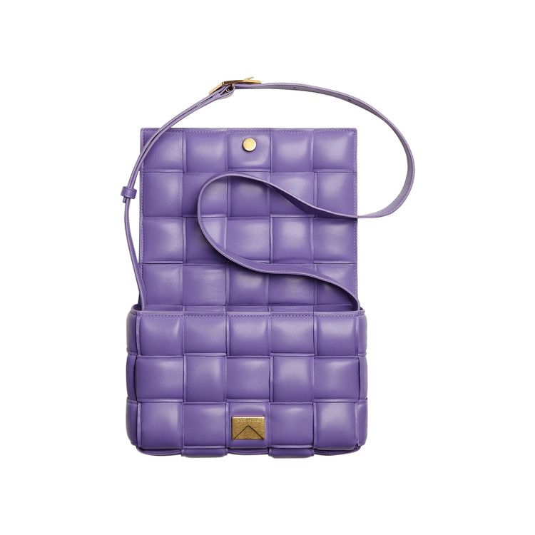 Buy Bottega Veneta Padded Cassette Bag 'Purple/Gold' - 591970