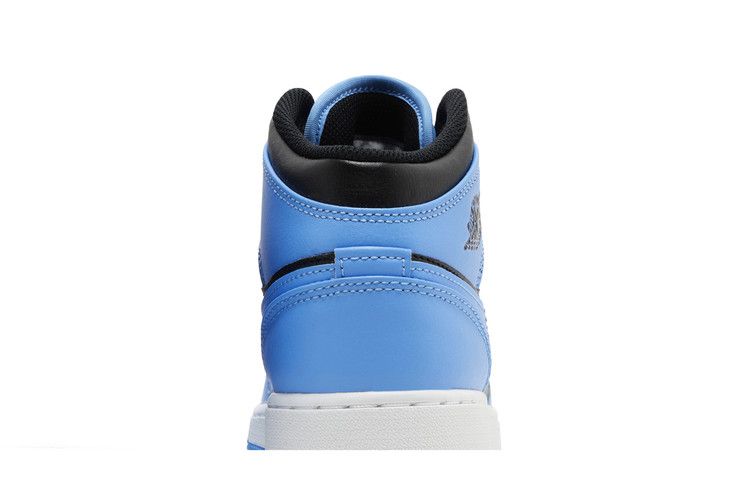 Air Jordan 1 Mid Gs University Blue Black
