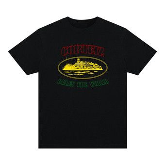 トップス Corteiz OG ALCATRAZ TEE [BLACK/YELLOW] M Corteiz OG ALCATRAZ TEE [BLACK/YELLOW] Size M | eBay
