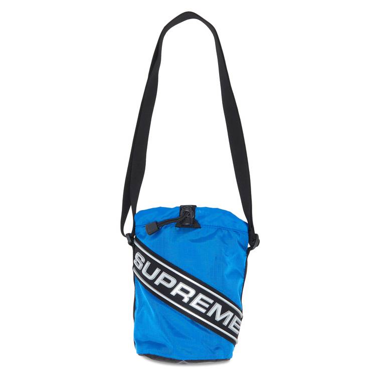 Buy Supreme Small Cinch Pouch 'Blue' - FW23B14 BLUE | GOAT CA