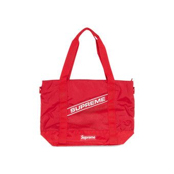 【完全未開封】supreme Mesh Tote Bag Red Supreme - 【完全未開封】supreme Mesh Tote Bag Redの通販 by