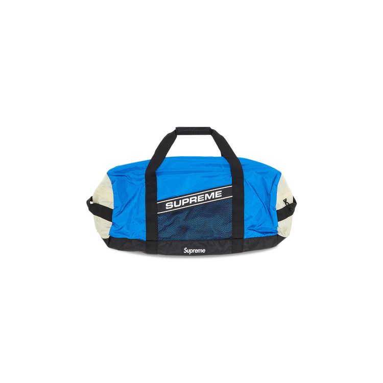 Supreme blue duffle on sale bag