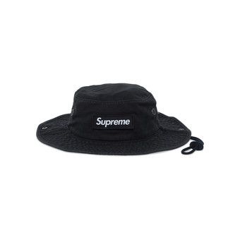 帽子 Supreme Military Boonie Black SS18 Supreme Military Boonie (FW24) Black - FW24 - US