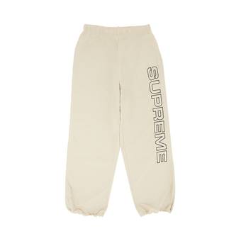 Buy Supreme Spellout Embroidered Track Pant 'Sand' - FW23P99 