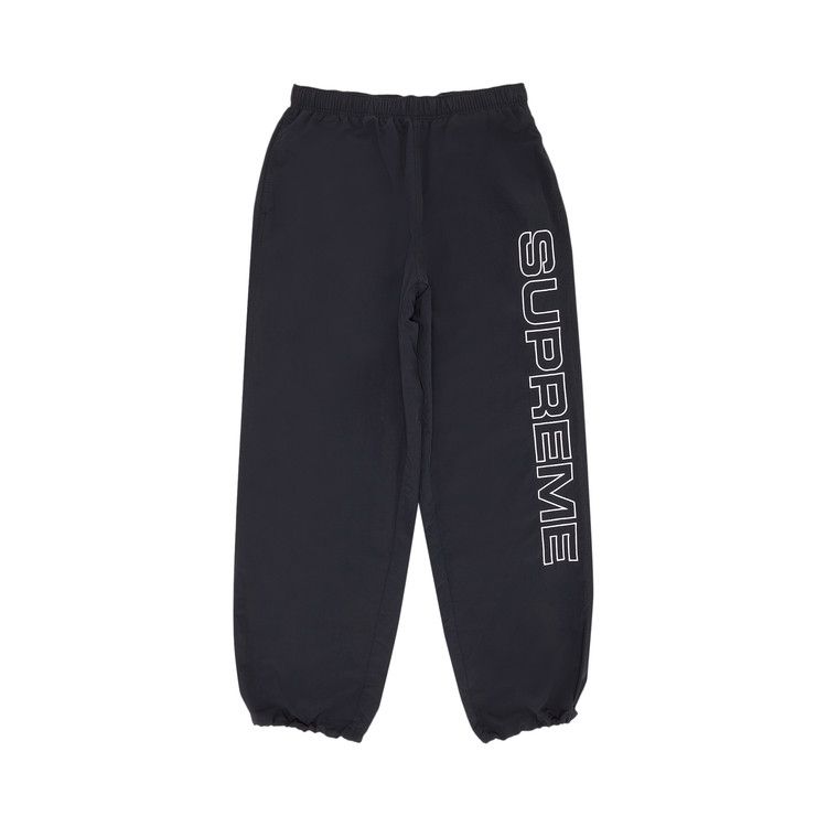 Buy Supreme Spellout Embroidered Track Pant 'Black' - FW23P99