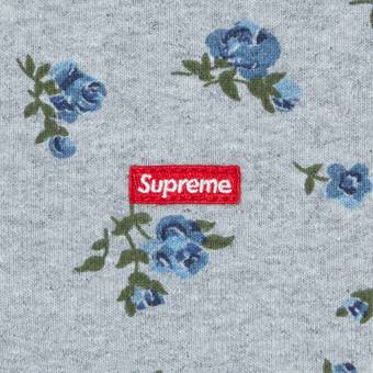 Buy Supreme Small Box Zip Up Hooded Sweatshirt 'Flowers