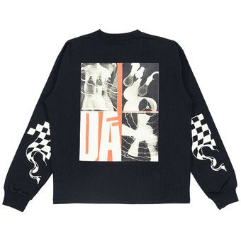 Buy Mr. Saturday Dada Check Long-Sleeve Tee 'Black' - MSSS23