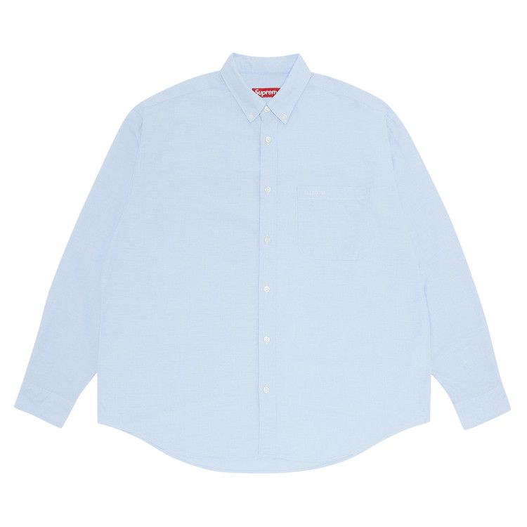 Buy Supreme Loose Fit Oxford Shirt 'Light Blue' - FW23S3 LIGHT