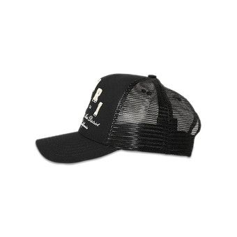 Buy Amiri Varsity Trucker Hat 'Black' - PF23MAH018 001 BLAC | GOAT