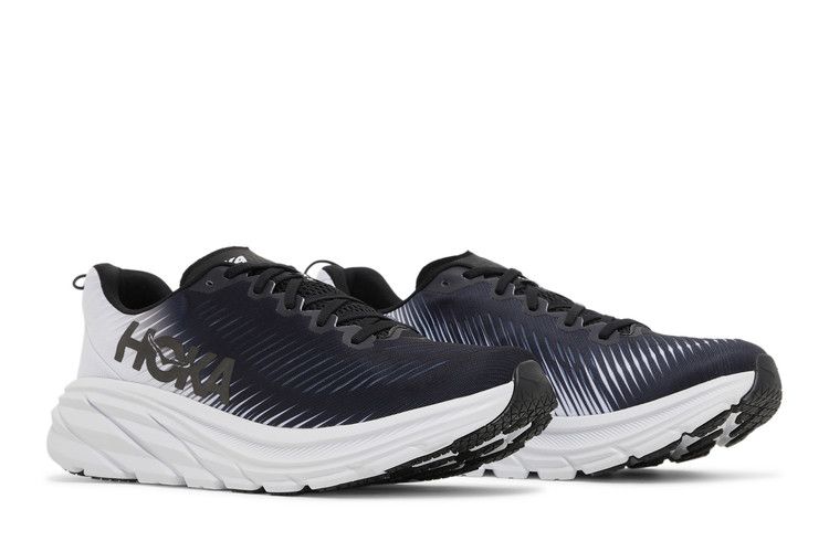 Hoka Rincon 3 Black White