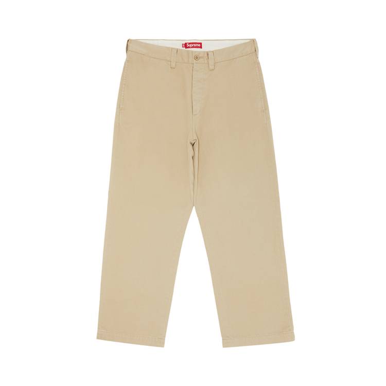 Buy Supreme Chino Pant 'Khaki' - FW23P36 KHAKI | GOAT