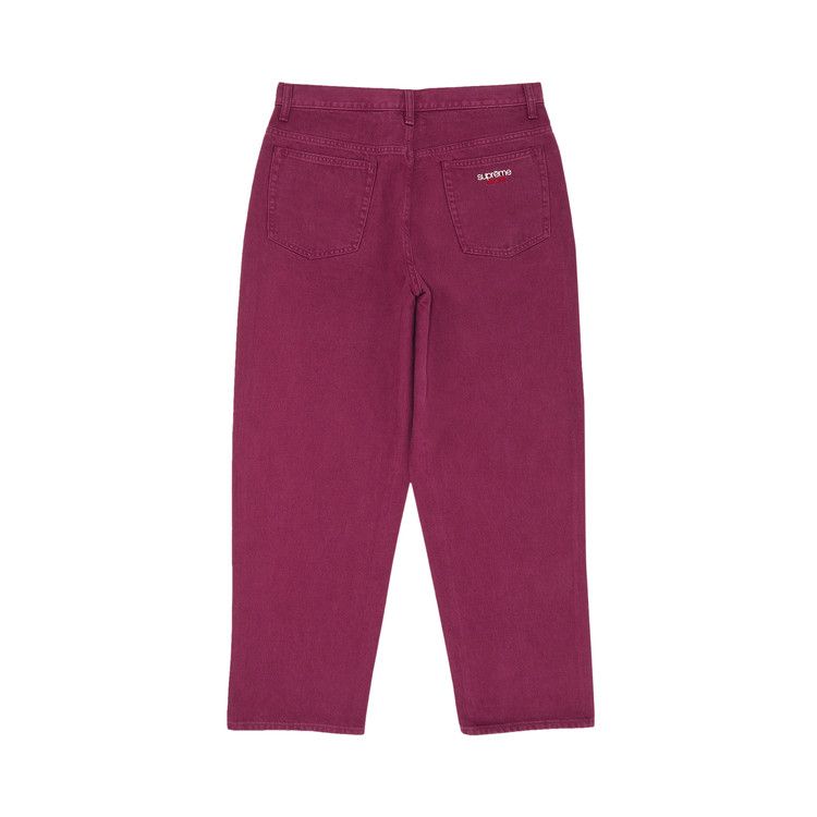 Buy Supreme Baggy Jean 'Plum' - FW23P27 PLUM | GOAT CA