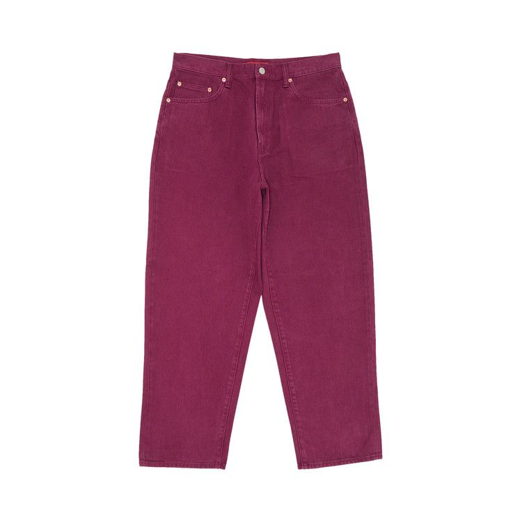 Buy Supreme Baggy Jean 'Plum' - FW23P27 PLUM | GOAT CA