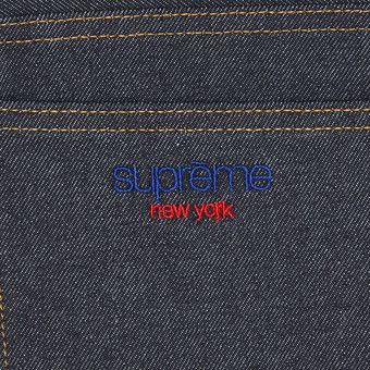 Buy Supreme Rigid Baggy Selvedge Jean 'Rigid Indigo' - FW23P26