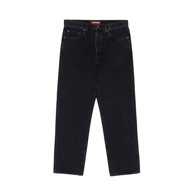 Buy Supreme Regular Jean 'Washed Black' - FW23P31 WASHED BLACK