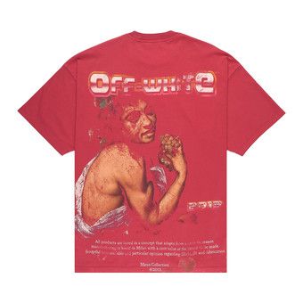 【関税無・国内発】 Off-White / Digit Bacchus Slim T-Shirt Off White | Digit Bacchus Slim T-Shirt | Regular Fit T