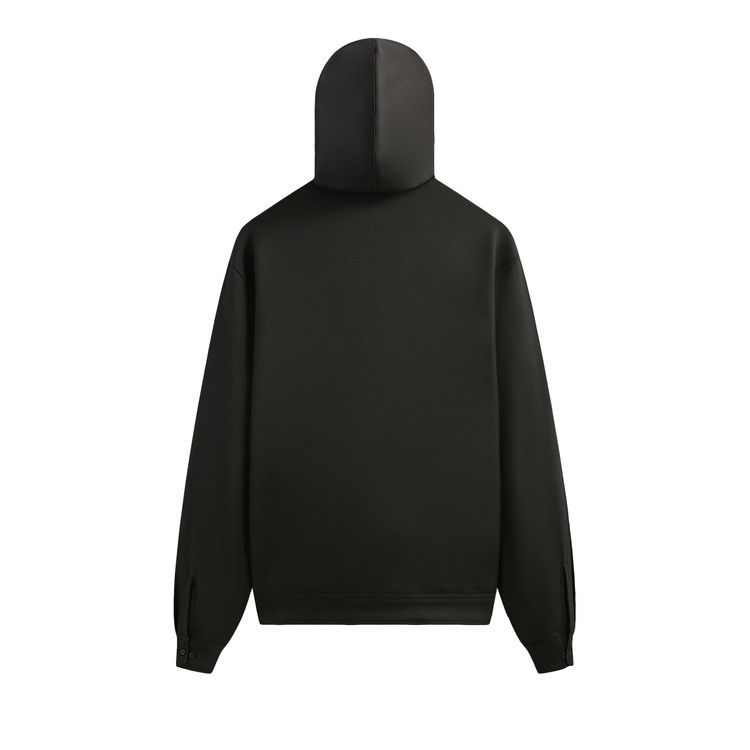 Kith Double Weave Selfridge Zip Up Hoodie Black