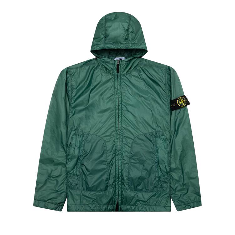 Stone Island Packable Hooded Jacket 'Bottle Green'