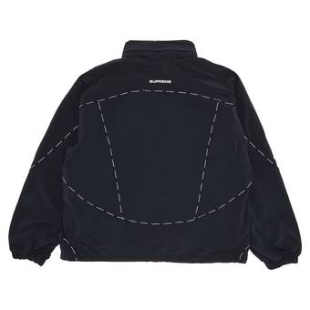 Buy Supreme Logo Piping Hooded Track Jacket 'Black' - FW23J15