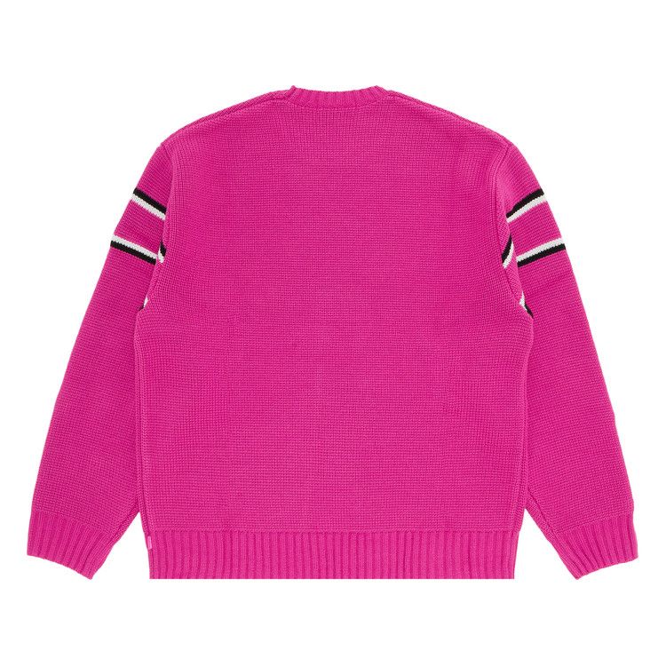 Buy Supreme Chest Stripe Sweater 'Pink' - FW23SK38 PINK | GOAT