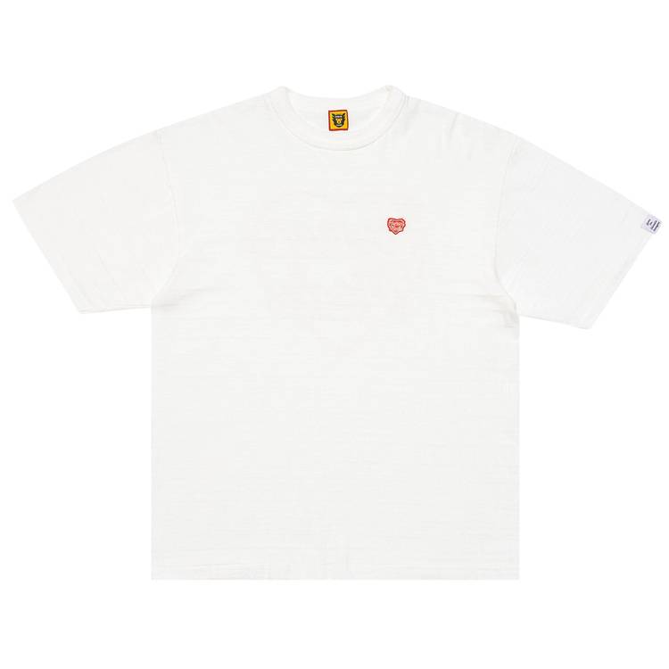 Buy Human Made Heart Badge T-Shirt 'White' - HM26CS002 WHIT | GOAT CA