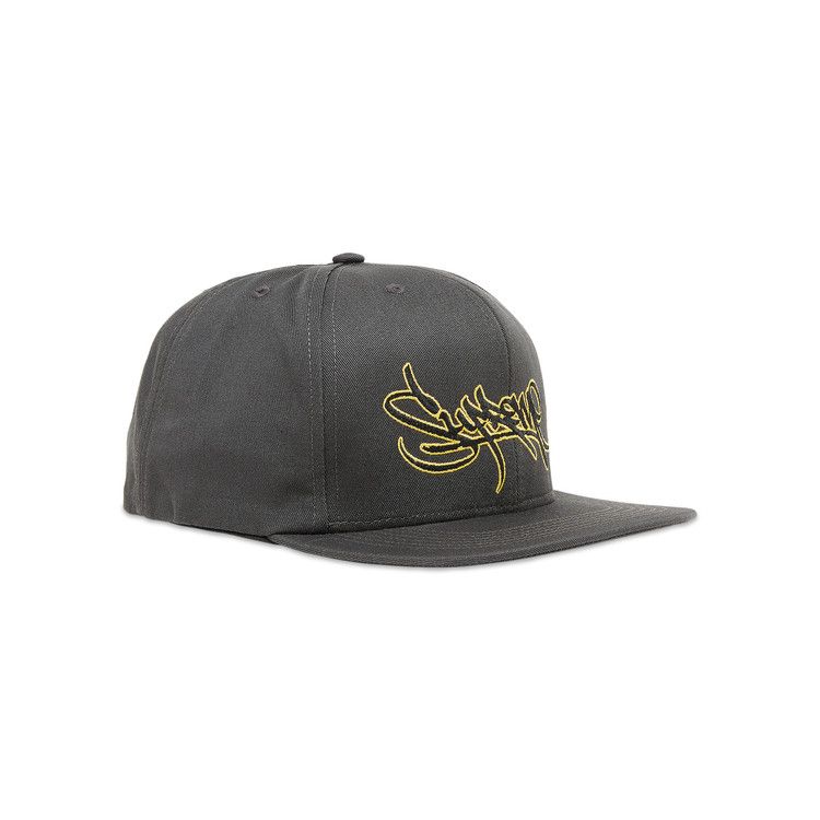 Buy Supreme Handstyle 6-Panel 'Charcoal' - FW23H41 CHARCOAL | GOAT