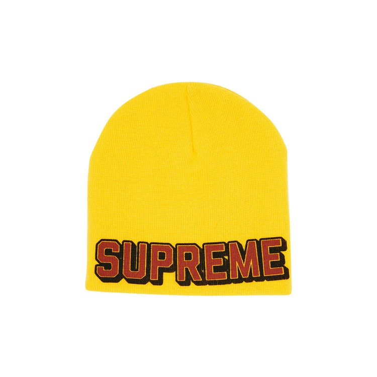 Buy Supreme Dragon Beanie 'Yellow' - FW23BN32 YELLOW | GOAT