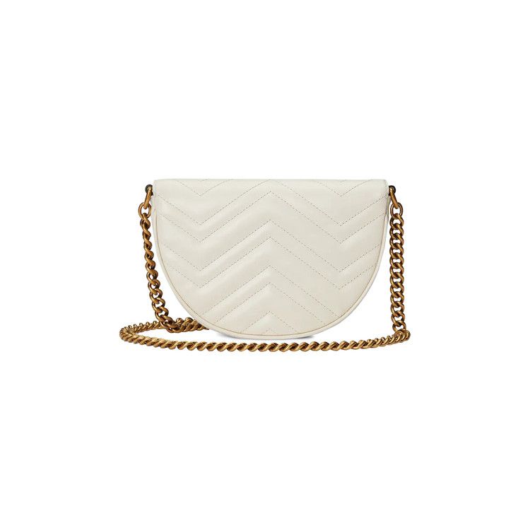 Buy Gucci GG Marmont Matelasse Chain Mini Bag 'Mystic White