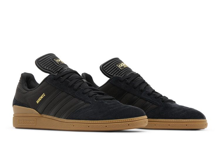 Adidas busenitz pro black white e amp; hotsell gum shoes