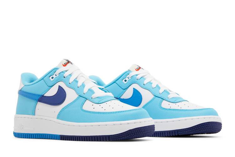 Nike Air Force 1 LV8 2 GS - White/Deep Royal Blue/Baltic Blue/Light Photo  Blu • Price »