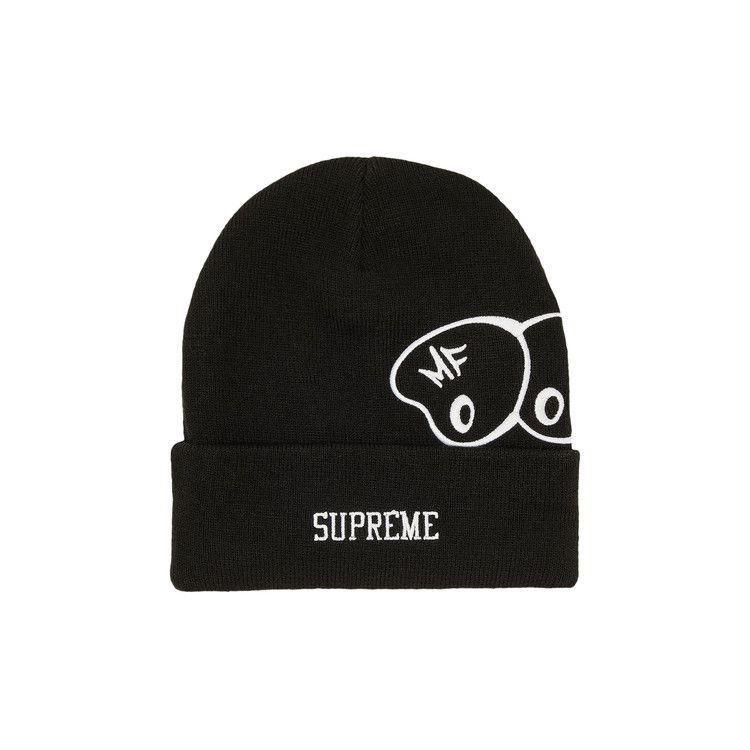 Buy Supreme MF DOOM Beanie 'Black' - FW23BN74 BLACK | GOAT CA