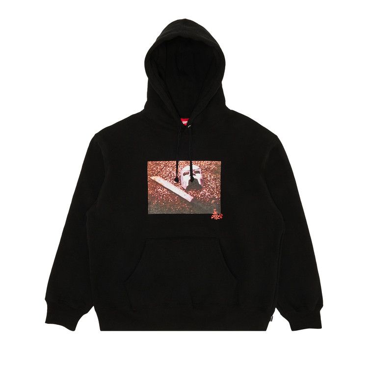 Supreme Mf Doom Hoodie Black