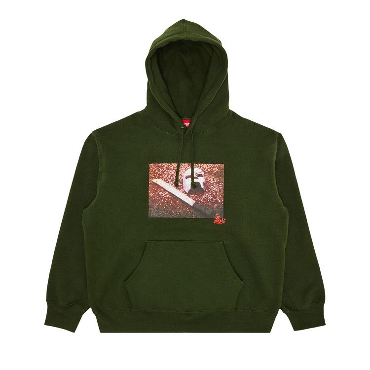 Supreme Mf Doom Hoodie Dark Olive