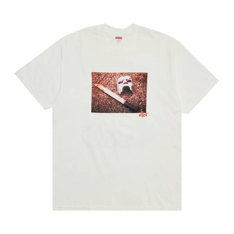 Buy Supreme MF DOOM Tee 'White' - FW23T3 WHITE | GOAT