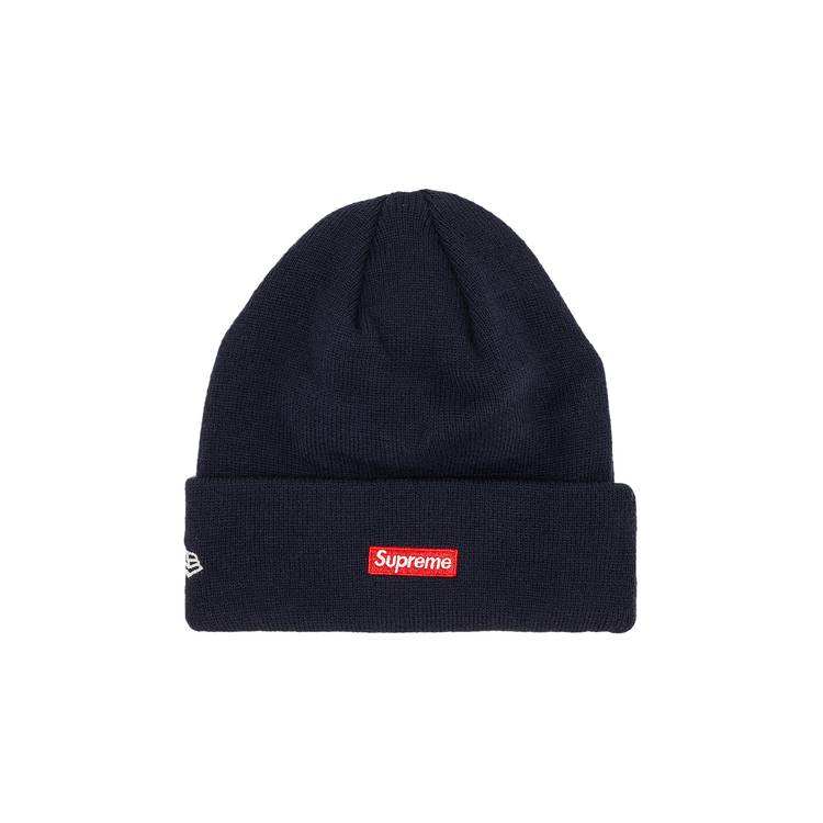 Buy Supreme x New Era S Logo Beanie 'Navy' - FW23BN42 NAVY | GOAT CA