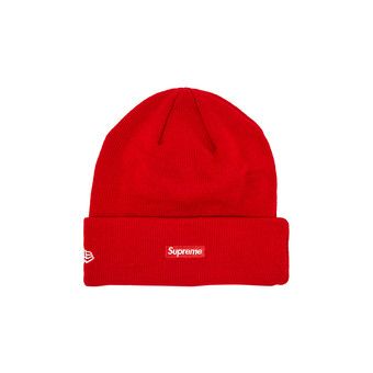 Buy Supreme x New Era S Logo Beanie 'Red' - FW23BN42 RED