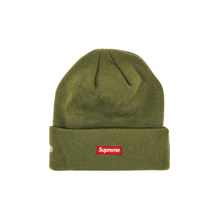Buy Supreme x New Era S Logo Beanie 'Olive' - FW23BN42 OLIVE | GOAT
