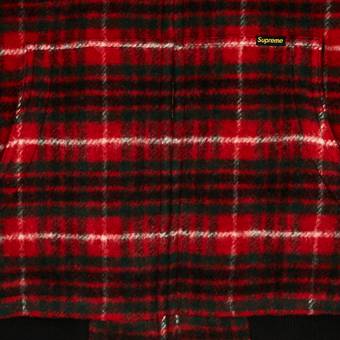 Buy Supreme Plaid Wool Hooded Work Jacket 'Red' - FW23J46 RED | GOAT